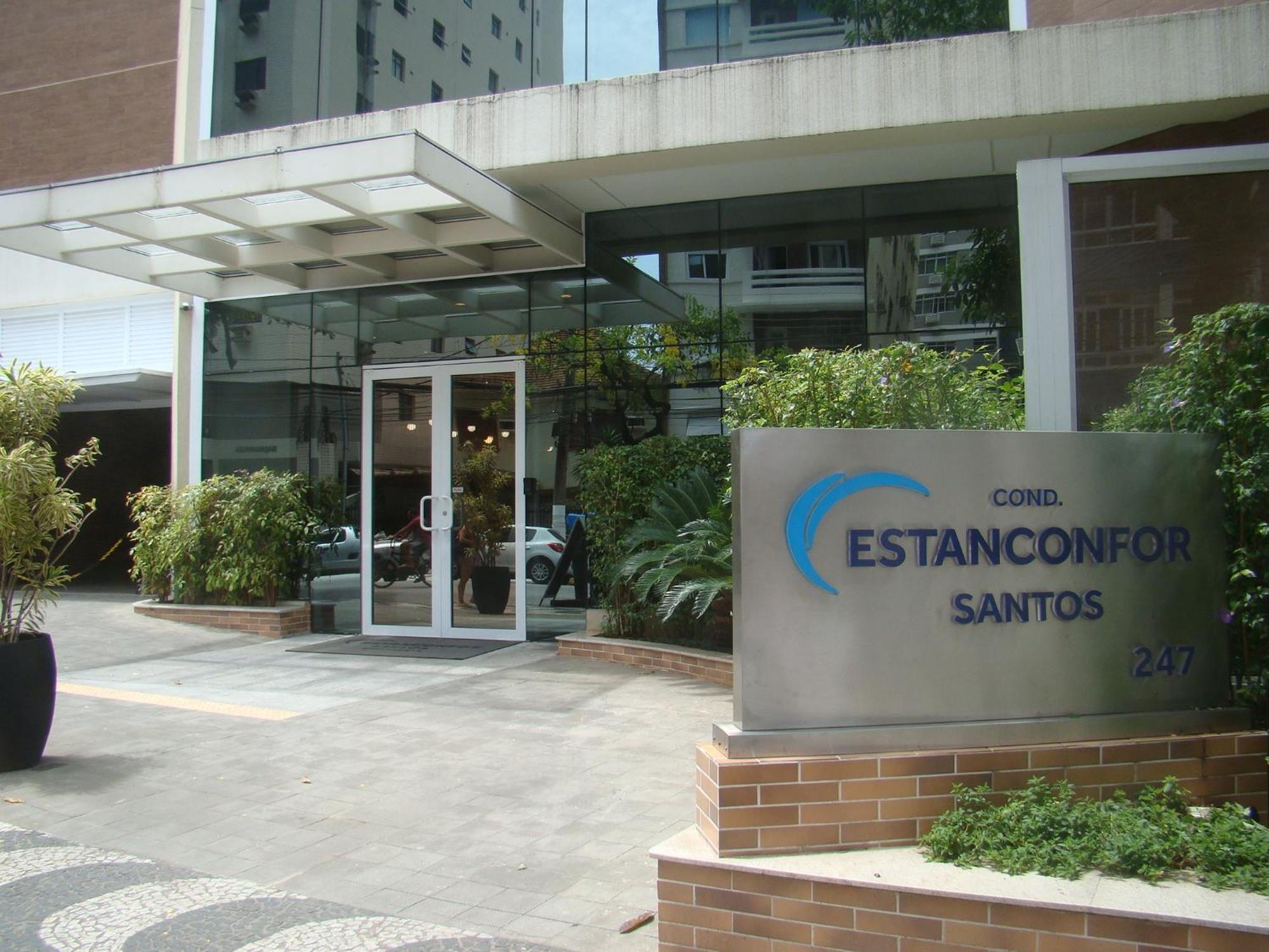 Book Santos - Estanconfor 1201 - Conforto E Comodidade Na Quadra Da Praia Exterior foto